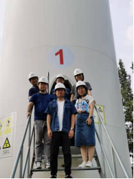 電力學(xué)院:組織教師赴中節(jié)能仁澤風(fēng)電場(chǎng)調(diào)研